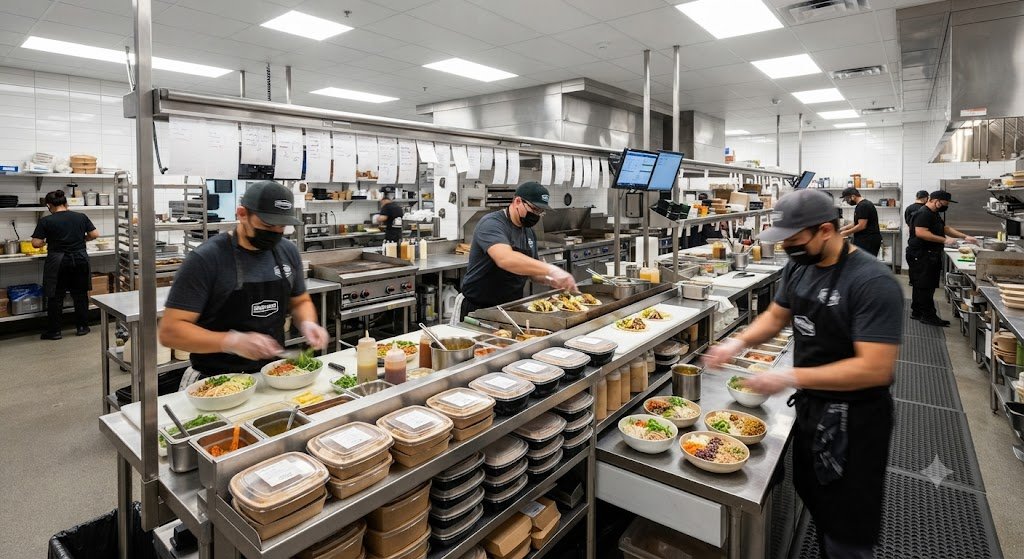 Tiffin delivery software for cloud kitchens